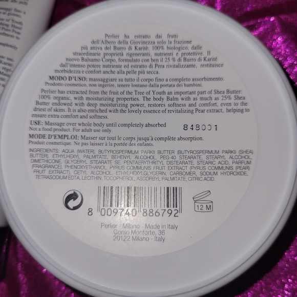 PERLIER BODY BALM & HAND CRM Lot w/ IPSY Cosmetic Bag, Lip Gloss & 2Travel Minis - Picture 5 of 8